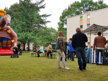 Torwandschießen und Glitzertattoos auf dem GCP-Sommerfest in Marl