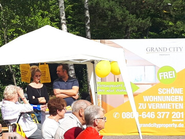 Gute Stimmung beim Stadtteilfest in Velbert