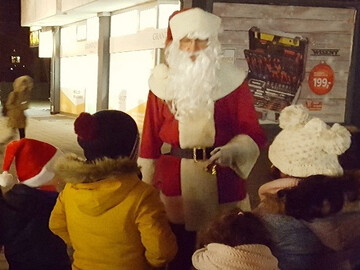 Nikolaus besucht GCP-Mieter in Kiel