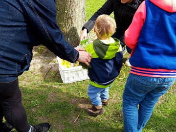 Fröhliche Ostereiersuche in Cuxhaven