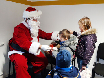 „Lustig, lustig …“: Der GCP-Nikolaus war in Cuxhaven (da)!